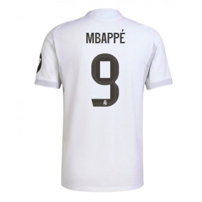 Real Madrid Kylian Mbappe #9 Hjemmebanetrøje 2025-26 Kortærmet